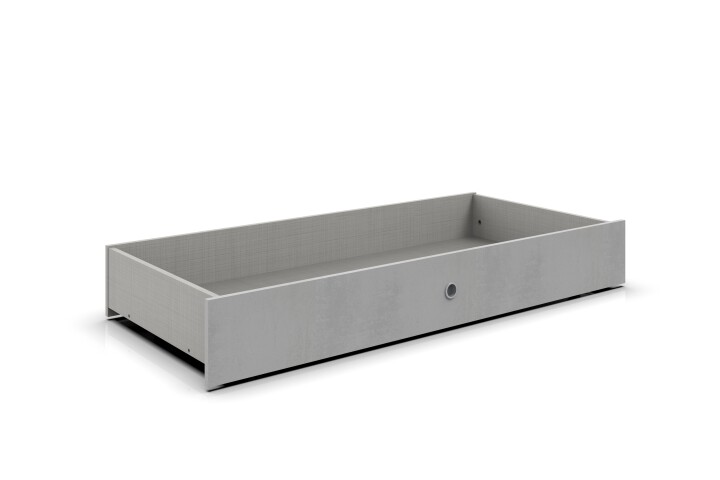 Bettschubkasten >Easy Beds< (BxHxT: 137x19x116 cm) in Beton - 137x19x116 (BxHxT)