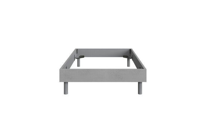 Bettgestell >Easy Beds< (BxHxT: 129x46x210 cm) in Beton - 129x46x210cm (BxHxT)