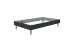Bettgestell >Easy Beds< (BxHxT: 129x46x210 cm) in graphit - 129x46x210cm (BxHxT)
