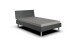 Bettgestell >Easy Beds< (BxHxT: 129x46x210 cm) in graphit - 129x46x210cm (BxHxT)