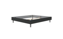 Bettgestell >Easy Beds< (BxHxT: 189x46x210 cm) in graphit - 189x46x210cm (BxHxT)