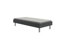 Bettgestell >Easy Beds< (BxHxT: 99x46x210 cm) in graphit - 99x46x210cm (BxHxT)
