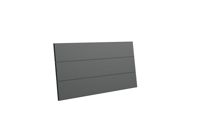 Kopfteil >Easy Beds< (BxHxT: 128x50x5 cm) in graphit - 128x50x5cm (BxHxT)
