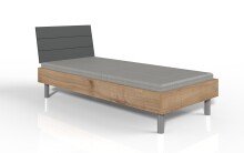 Kopfteil >Easy Beds< (BxHxT: 148x50x5 cm) in graphit - 148x50x5cm (BxHxT)