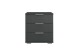 Nachtkommode >Easy Plus< (BxHxT: 52x58x38 cm) in graphit - 52x58x38cm (BxHxT)
