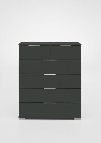 Schubkastenkommode >Easy Plus< (BxHxT: 82x102x42 cm) in graphit