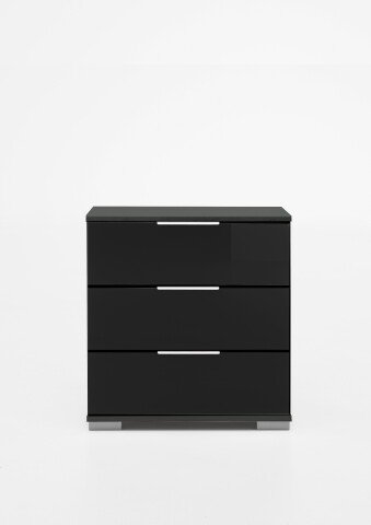 Nachtkommode >Easy Plus< (BxHxT: 52x58x38 cm) in graphit - 52x58x38cm (BxHxT)