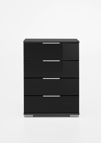 Nachtkommode >Easy Plus< (BxHxT: 52x74x38 cm) in graphit - 52x74x38cm (BxHxT)