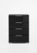 Nachtkommode >Easy Plus< (BxHxT: 52x74x38 cm) in graphit - 52x74x38cm (BxHxT)