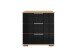 Nachtkommode >Easy Plus< (BxHxT: 52x58x38 cm) in Artisan-Eiche