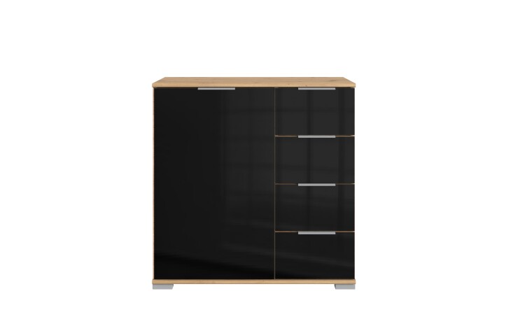 Kombikommode >Easy Plus< (BxHxT: 81x83x41 cm) in Artisan-Eiche