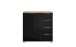 Kombikommode >Easy Plus< (BxHxT: 81x83x41 cm) in Artisan-Eiche