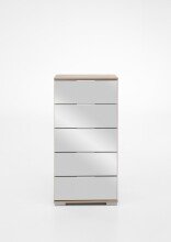 Hochkommode >Easy Plus< (BxHxT: 49x102x41 cm) in Eiche-Sägerau
