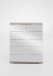 Schubkastenkommode >Easy Plus< (BxHxT: 82x102x42 cm) in Eiche-Sägerau