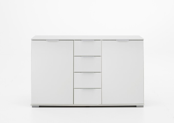 Kombikommode >Easy Plus< (BxHxT: 130x83x41 cm) in weiß - 130x83x41cm (BxHxT)