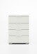 Nachtkommode >Easy Plus< (BxHxT: 52x74x38 cm) in weiß - 52x74x38cm (BxHxT)