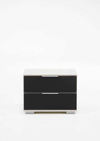 Nachtkommode >Easy Plus< (BxHxT: 52x40x38 cm) in weiß - 52x40x38cm (BxHxT)