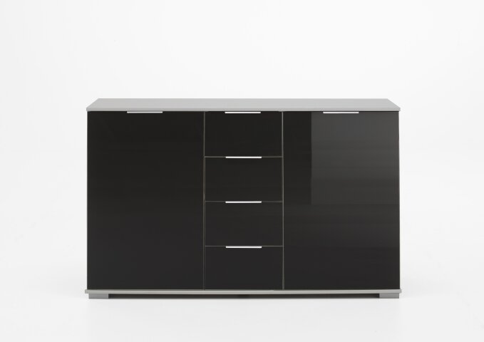 Kombikommode >Easy Plus< (BxHxT: 130x83x41 cm) in weiß - 130x83x41cm (BxHxT)