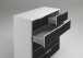 Schubkastenkommode >Easy Plus< (BxHxT: 82x102x42 cm) in weiß - 82x102x42 (BxHxT)