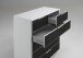 Schubkastenkommode >Easy Plus< (BxHxT: 82x102x42 cm) in weiß - 82x102x42 (BxHxT)
