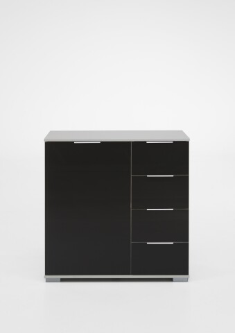 Kombikommode >Easy Plus< (BxHxT: 81x83x41 cm) in weiß - 81x83x41cm (BxHxT)