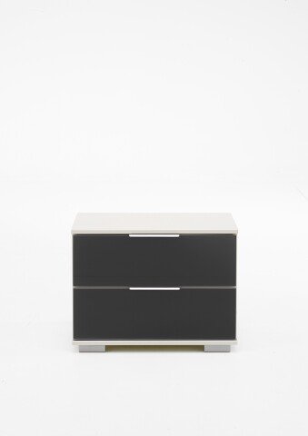 Nachtkommode >Easy Plus< (BxHxT: 52x40x38 cm) in weiß - 52x40x38cm (BxHxT)