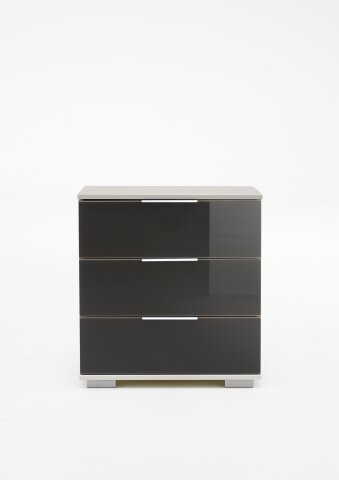 Nachtkommode >Easy Plus< (BxHxT: 52x58x38 cm) in weiß - 52x58x38cm (BxHxT)