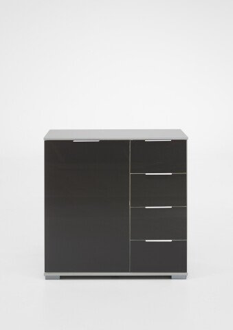 Kombikommode >Easy Plus< (BxHxT: 81x83x41 cm) in weiß - 81x83x41cm (BxHxT)