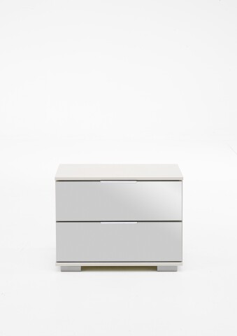 Nachtkommode >Easy Plus< (BxHxT: 52x40x38 cm) in weiß - 52x40x38cm (BxHxT)