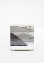 Nachtkommode >Easy Plus< (BxHxT: 52x58x38 cm) in weiß - 52x58x38cm (BxHxT)