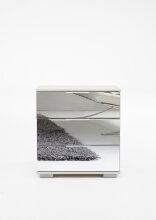 Nachtkommode >Easy Plus< (BxHxT: 52x58x38 cm) in weiß - 52x58x38cm (BxHxT)