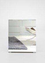 Schubkastenkommode >Easy Plus< (BxHxT: 82x102x42 cm) in weiß - 82x102x42 (BxHxT)