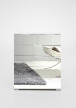 Schubkastenkommode >Easy Plus< (BxHxT: 82x102x42 cm) in weiß - 82x102x42 (BxHxT)