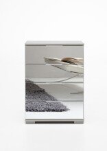 Nachtkommode >Easy Plus< (BxHxT: 52x74x38 cm) in weiß - 52x74x38cm (BxHxT)