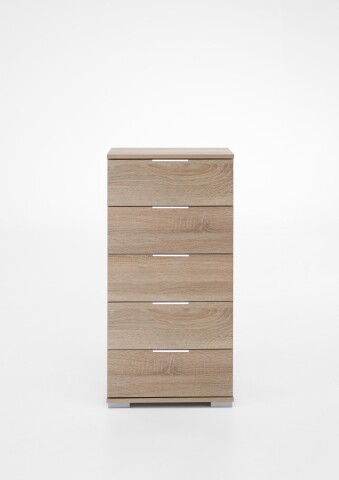 Hochkommode >Easy Plus< (BxHxT: 49x102x41 cm) in Eiche-Sägerau