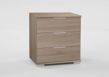 Nachtkommode >Easy Plus< (BxHxT: 52x58x38 cm) in Eiche-Sägerau