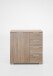 Kombikommode >Easy Plus< (BxHxT: 81x83x41 cm) in Eiche-Sägerau