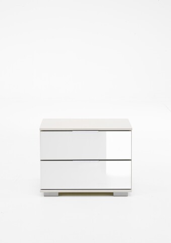 Nachtkommode >Easy Plus< (BxHxT: 52x40x38 cm) in weiß - 52x40x38cm (BxHxT)