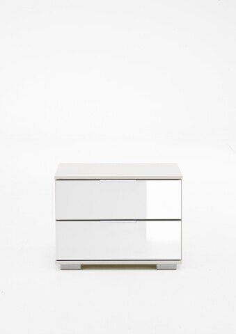 Nachtkommode >Easy Plus< (BxHxT: 52x40x38 cm) in weiß - 52x40x38cm (BxHxT)