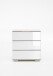 Nachtkommode >Easy Plus< (BxHxT: 52x58x38 cm) in weiß - 52x58x38cm (BxHxT)