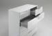 Schubkastenkommode >Easy Plus< (BxHxT: 82x102x42 cm) in weiß - 82x102x42 (BxHxT)