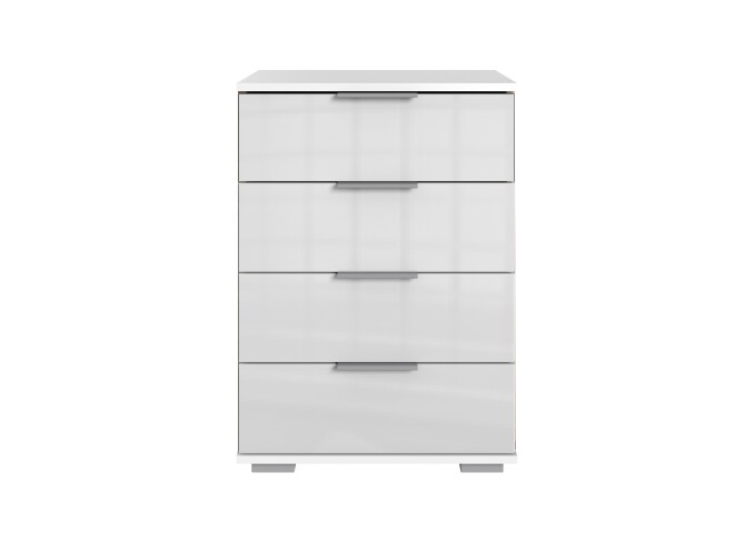 Nachtkommode >Easy Plus< (BxHxT: 52x74x38 cm) in weiß - 52x74x38cm (BxHxT)