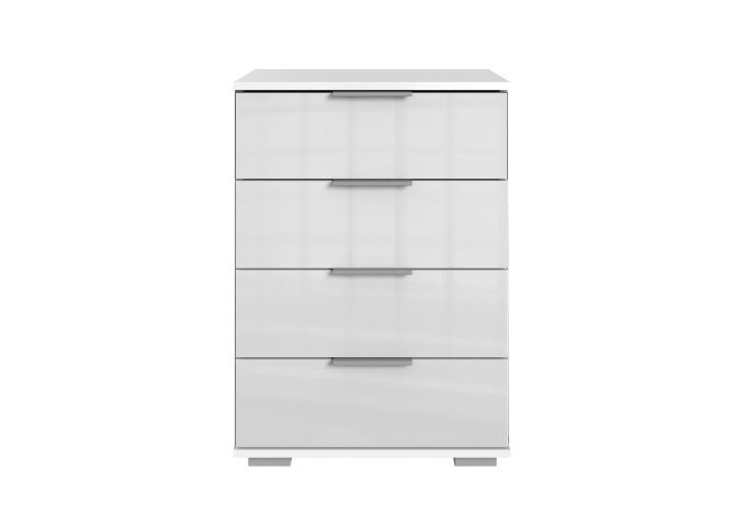 Nachtkommode >Easy Plus< (BxHxT: 52x74x38 cm) in weiß - 52x74x38cm (BxHxT)