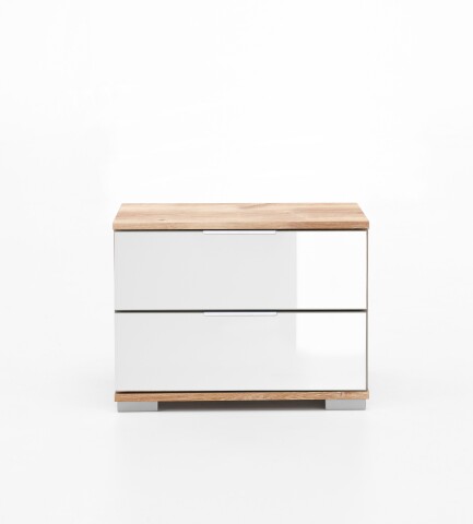Nachtkommode >Easy Plus< (BxHxT: 52x40x38 cm) in Plankeneiche - 52x40x38 (BxHxT)