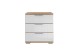 Nachtkommode >Easy Plus< (BxHxT: 52x58x38 cm) in Plankeneiche - 52x58x38 (BxHxT)