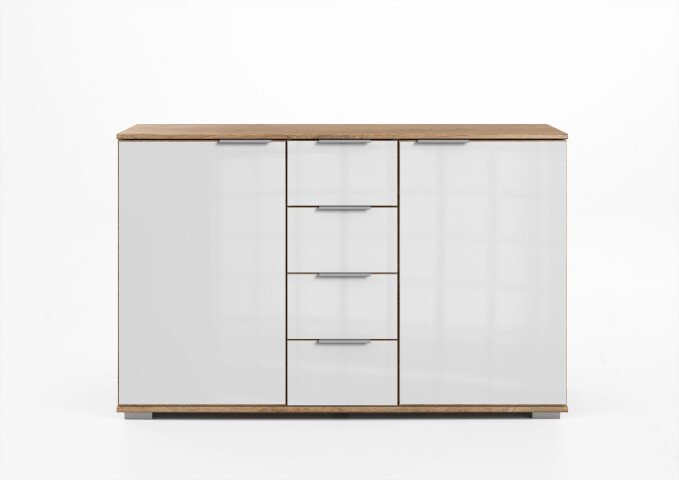 Kombikommode >Easy Plus< (BxHxT: 130x83x41 cm) in Plankeneiche
