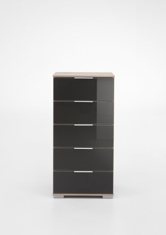 Hochkommode >Easy Plus< (BxHxT: 49x102x41 cm) in Eiche-Sägerau