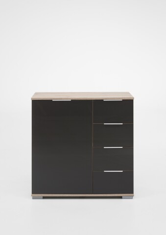 Kombikommode >Easy Plus< (BxHxT: 81x83x41 cm) in Eiche-Sägerau