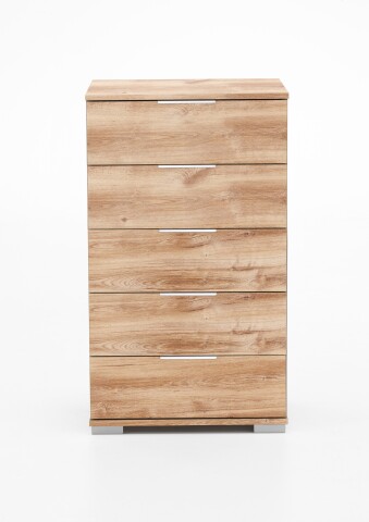 Hochkommode >Easy Plus< (BxHxT: 49x102x41 cm) in Plankeneiche