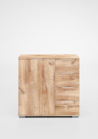 Kombikommode >Easy Plus< (BxHxT: 81x83x41 cm) in Plankeneiche - 81x83x41 (BxHxT)